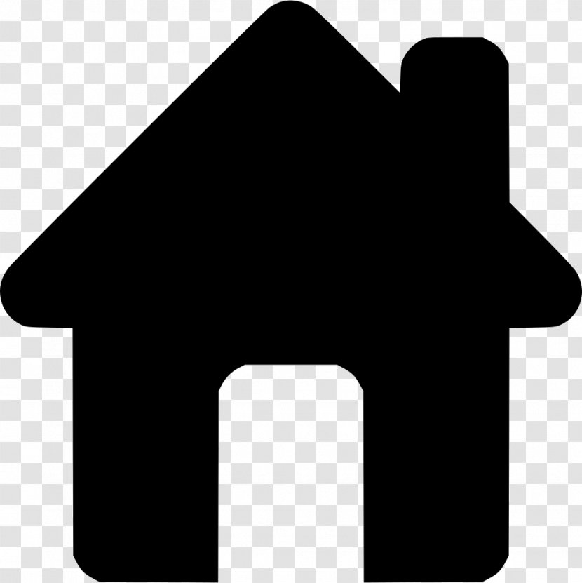 House Home Clip Art - Black Transparent PNG