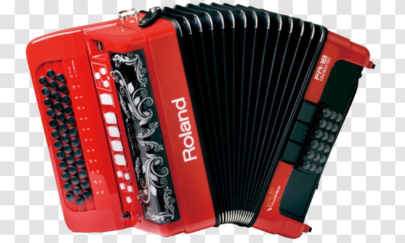 Diatonic Button Accordion Roland Corporation Musical Instruments - Heart Transparent PNG