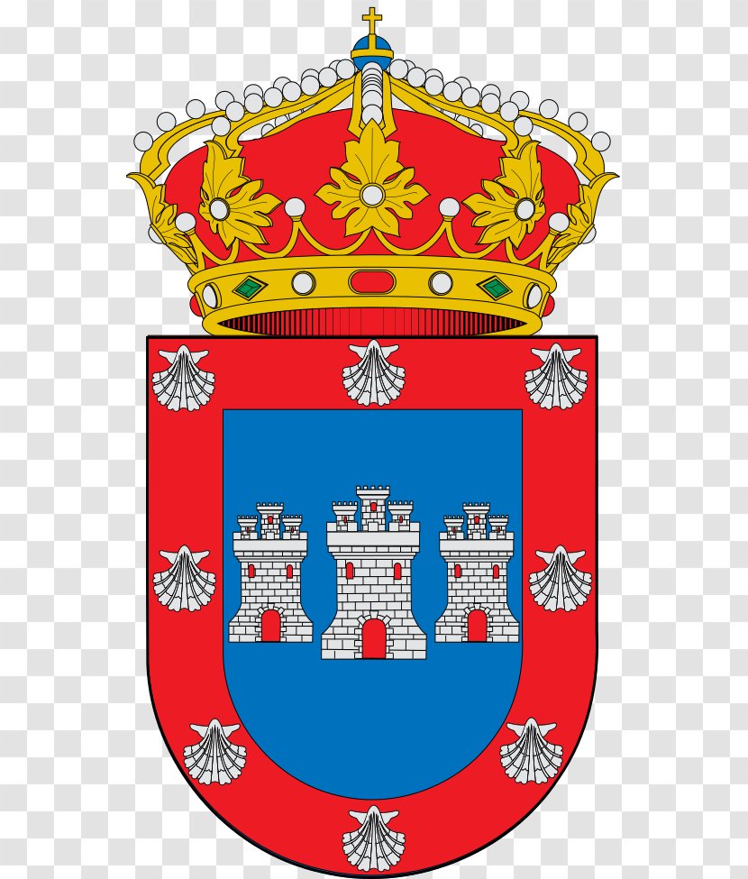 Triacastela Escutcheon Segovia Coat Of Arms Villafranca Del Bierzo - Area - Tri Transparent PNG
