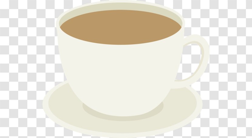 Coffee Cup Cappuccino Clip Art - Plate Cliparts Transparent PNG
