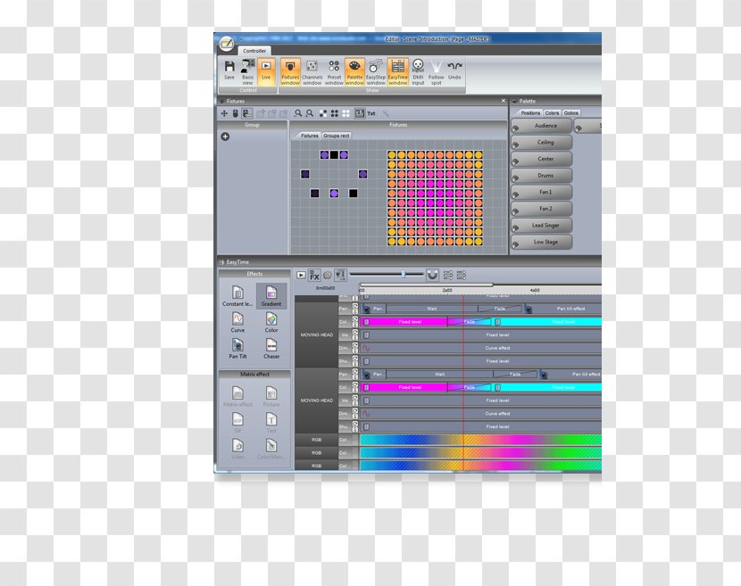 Lighting Control System DMX512 Light Plot - Interface Transparent PNG