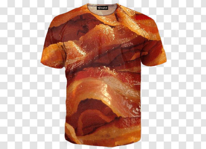Chocolate-covered Bacon T-shirt Wrap Recipe - Animal Source Foods - Baconstrips Transparent PNG