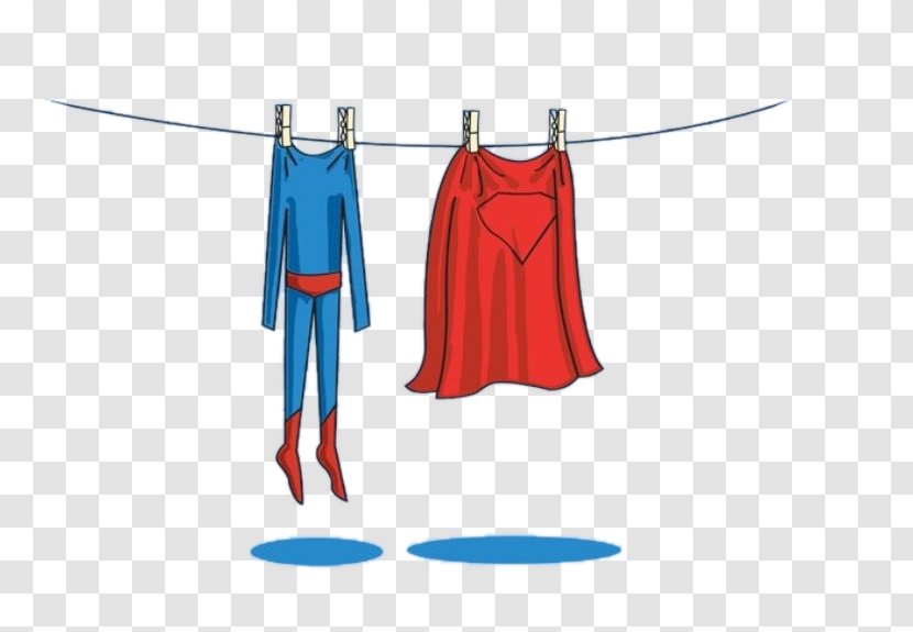 Clark Kent Diana Prince Laundry Superhero Wallpaper - Clothing - Superman Dry Clothes Transparent PNG