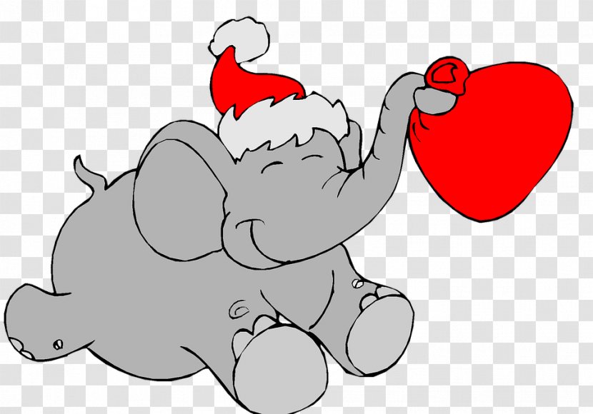 Santa Claus Christmas Ornament White Elephant Gift Exchange - Watercolor Transparent PNG