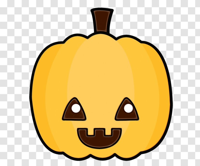 Halloween Pumpkin Cartoon - Smile - Happy Vegetable Transparent PNG