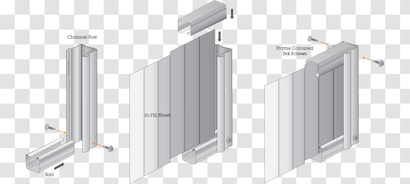 Steel Angle - Fence Top Transparent PNG
