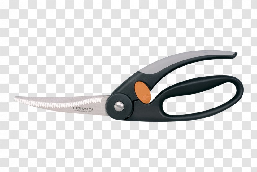 Fiskars Oyj Scissors 1002921 FF (Pack Of 2) Poultry Knife - Cutting Transparent PNG