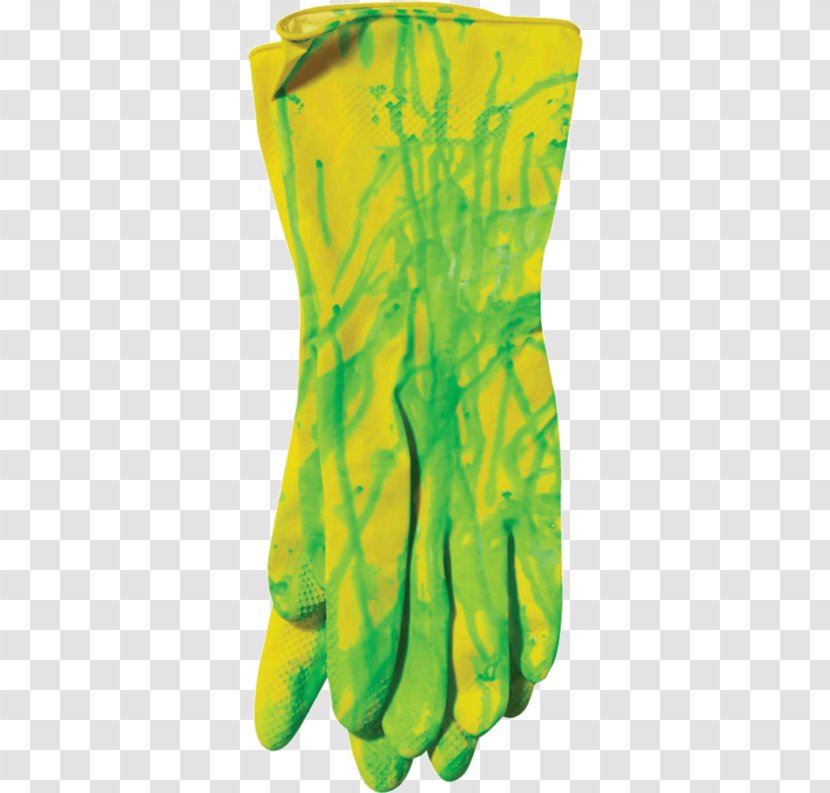 Rubber Glove Natural Costume Nitrile - Green Transparent PNG