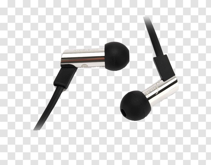Headphones Astell&Kern Audiophile High Fidelity In-ear Monitor - Frame - Silhouette Transparent PNG