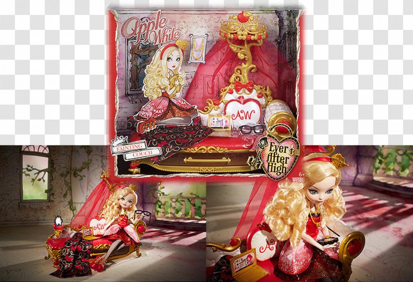 Ever After High Doll Monster Toy Fainting Couch Transparent PNG