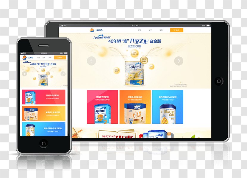 Smartphone Landing Page Marketing Sinorbis Advertising - Mobile Tab Transparent PNG