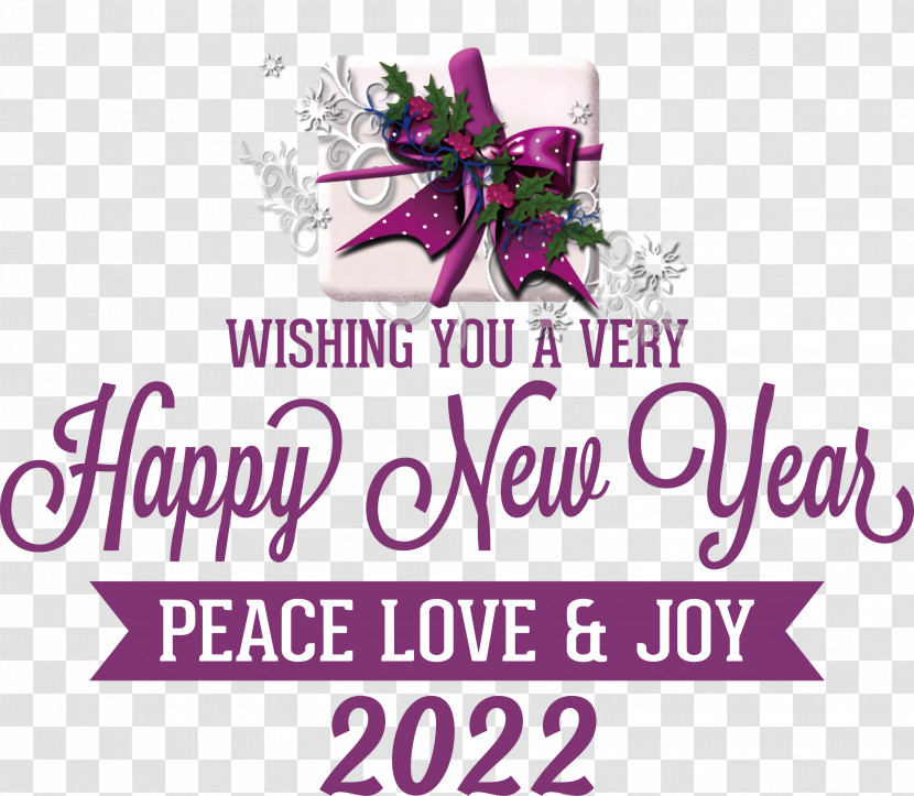 2022 New Year Happy New Year 2022 2022 Transparent PNG