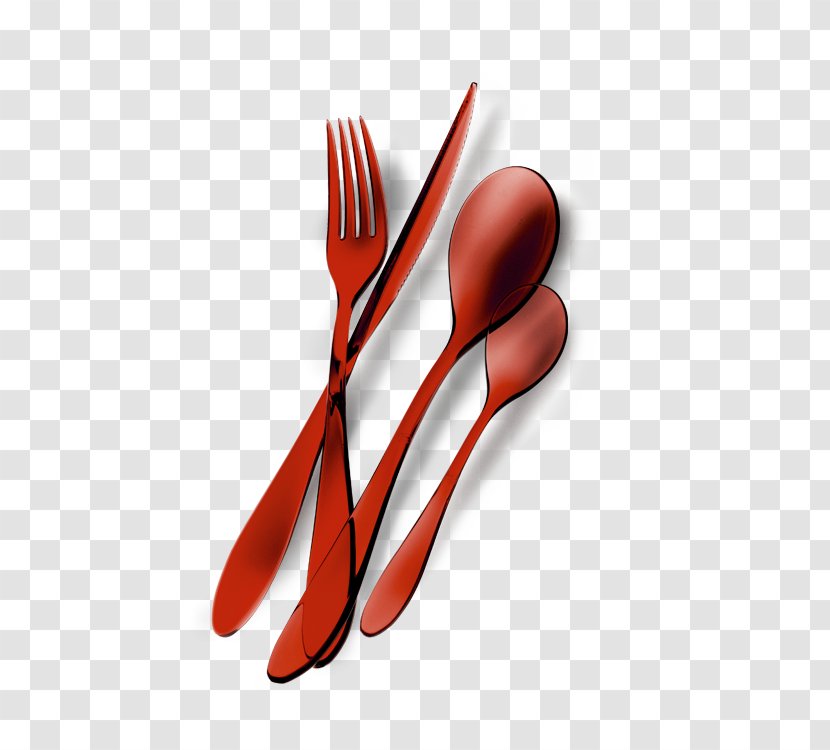 Cutlery Wooden Spoon Fork Dessert - Polycarbonate Transparent PNG