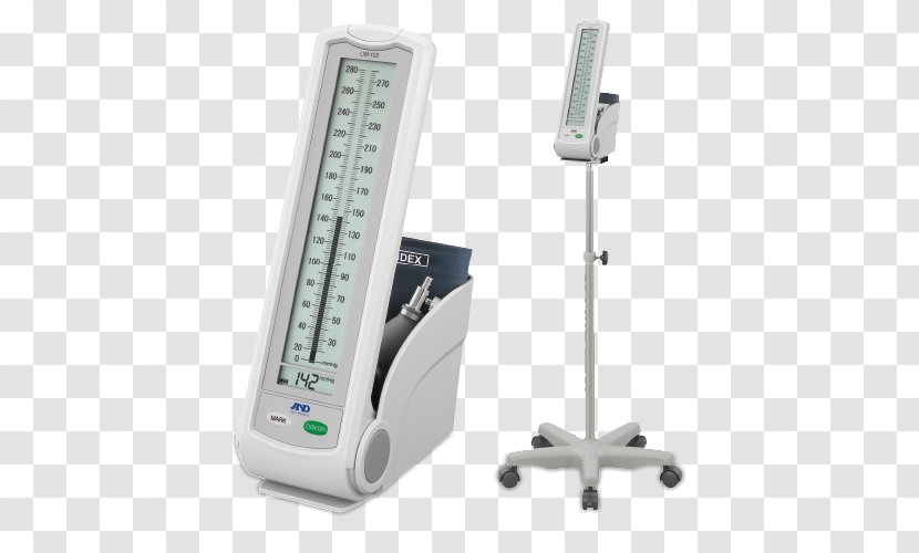 Sphygmomanometer Blood Pressure Mercury A&D Company Health - Poisoning Transparent PNG