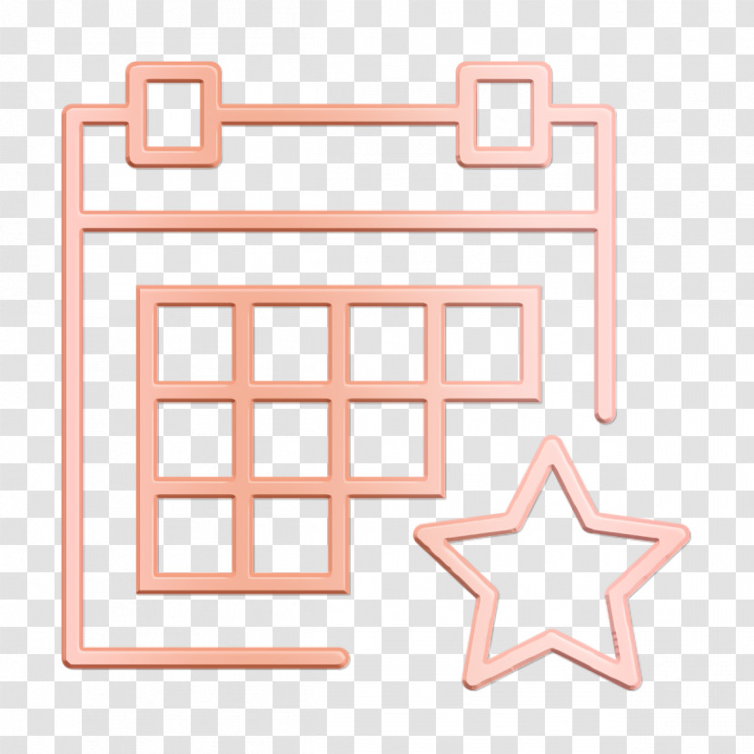 Interaction Set Icon Calendar Icon Transparent PNG