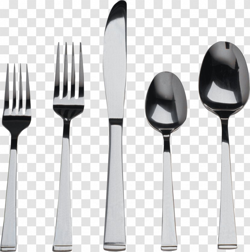 Knife Spoon Fork Cutlery - Sporf - Spoons Forks Knives Image Transparent PNG