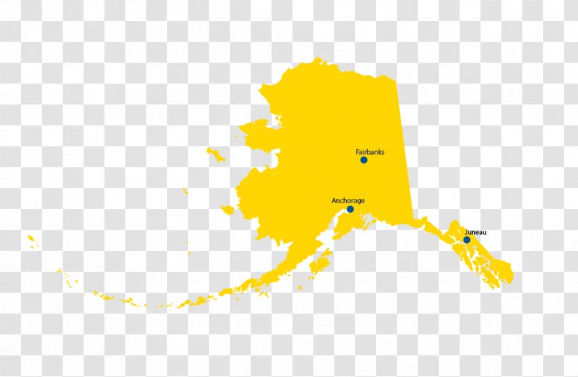 Juneau Blank Map Vector - Alaska Transparent PNG
