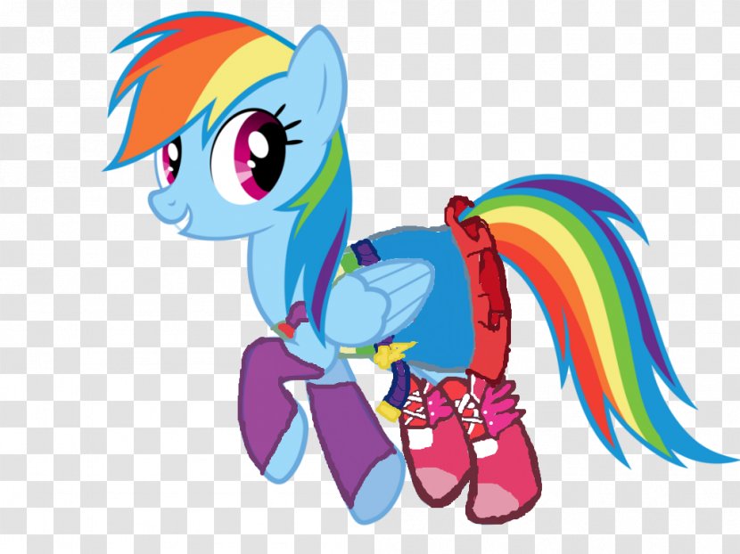Rainbow Dash Rarity Pony Twilight Sparkle Applejack - Cartoon - My Little Transparent PNG