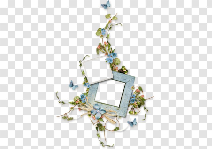 Picture Frames Floral Design Scrapbooking - Art Transparent PNG