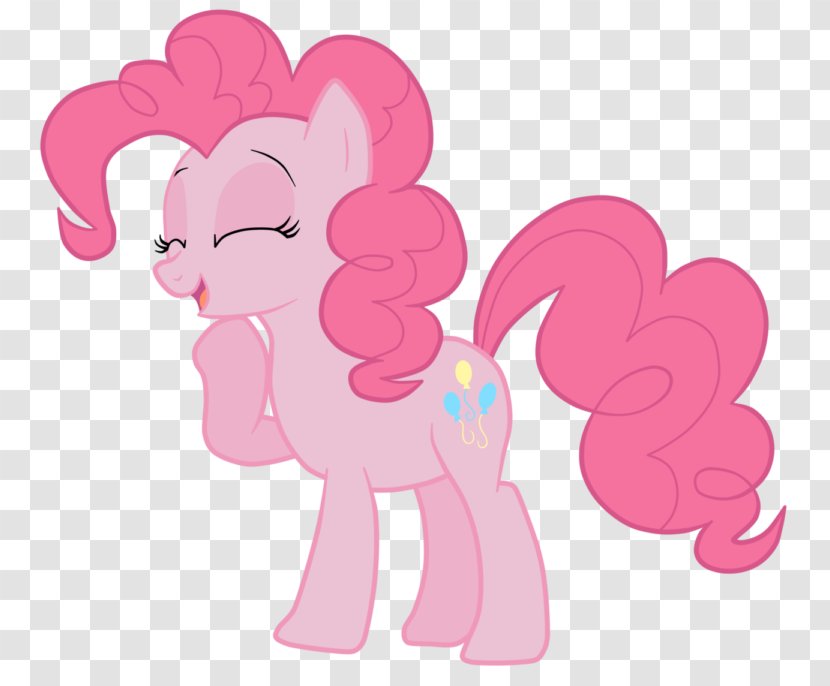 Pinkie Pie Applejack Pony Rainbow Dash Rarity - Watercolor - Heart Transparent PNG
