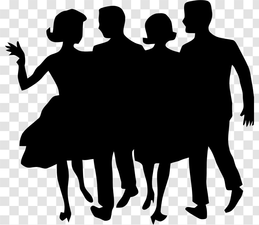 Silhouette Clip Art - Prom Transparent PNG