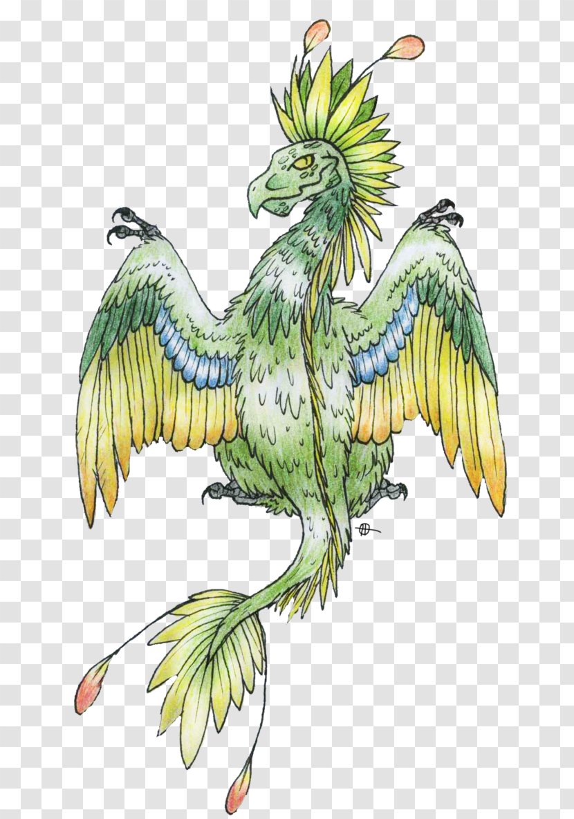 Dragon Art Griffin Bird - Heart Transparent PNG