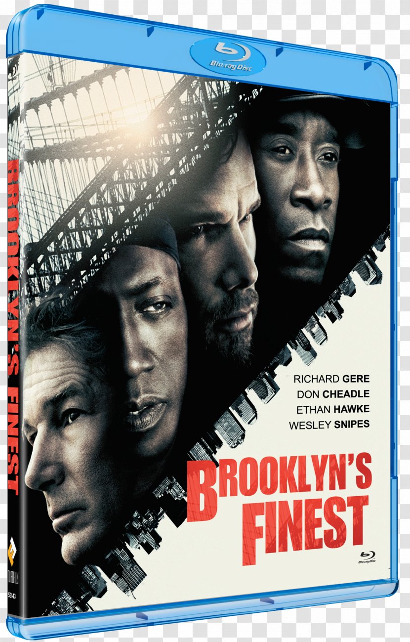 Brooklyn's Finest YouTube Film Poster - Wesley Snipes - Youtube Transparent PNG