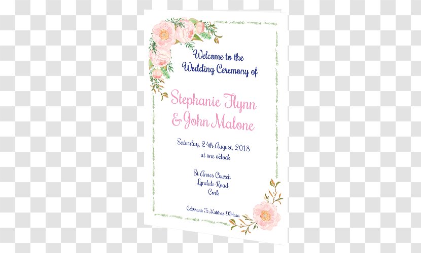 Wedding Invitation Ceremony Collective Convite - Text Transparent PNG