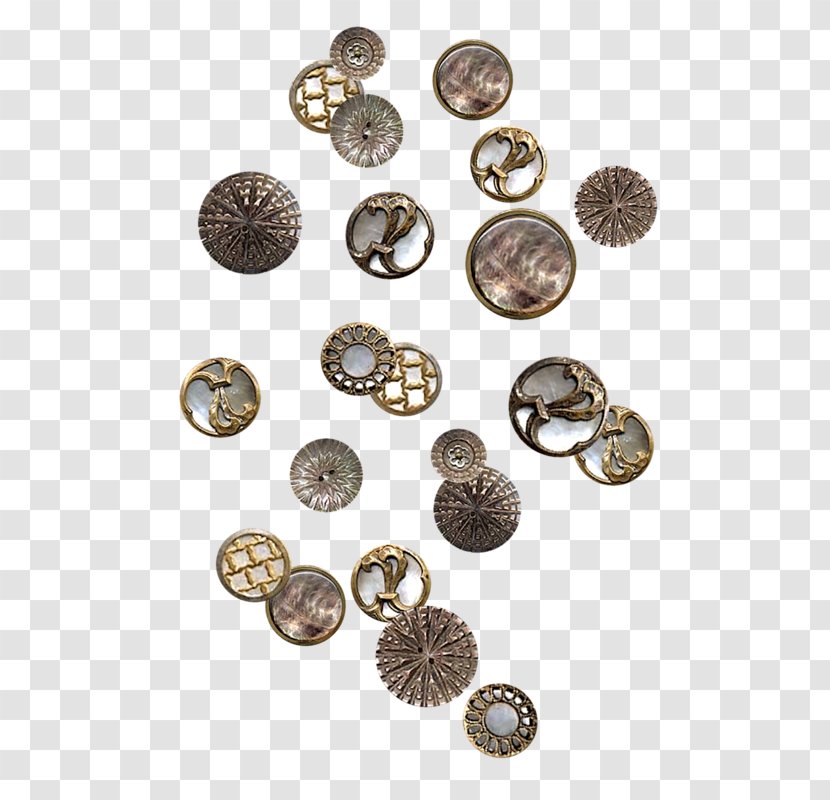 Button Clip Art - Jewellery - Continental Hollow Pattern Variety Of Decorative Buttons Transparent PNG
