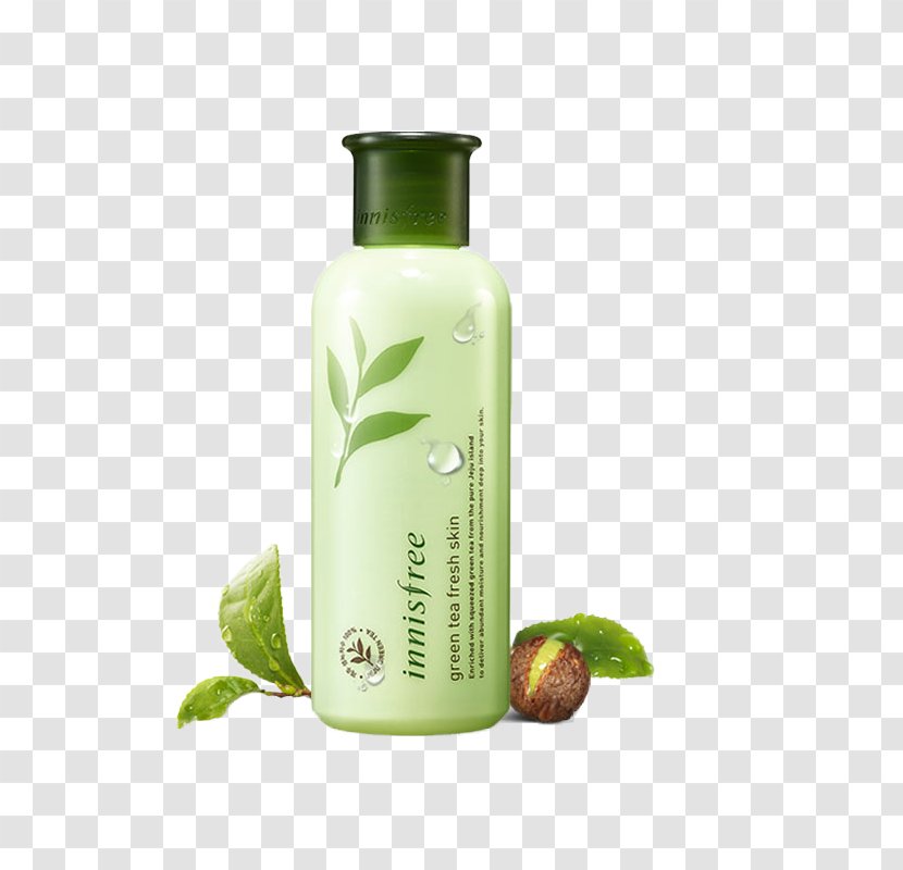 Green Tea Innisfree Skin Toner - Ingredient - Essence Moist 200ml Transparent PNG