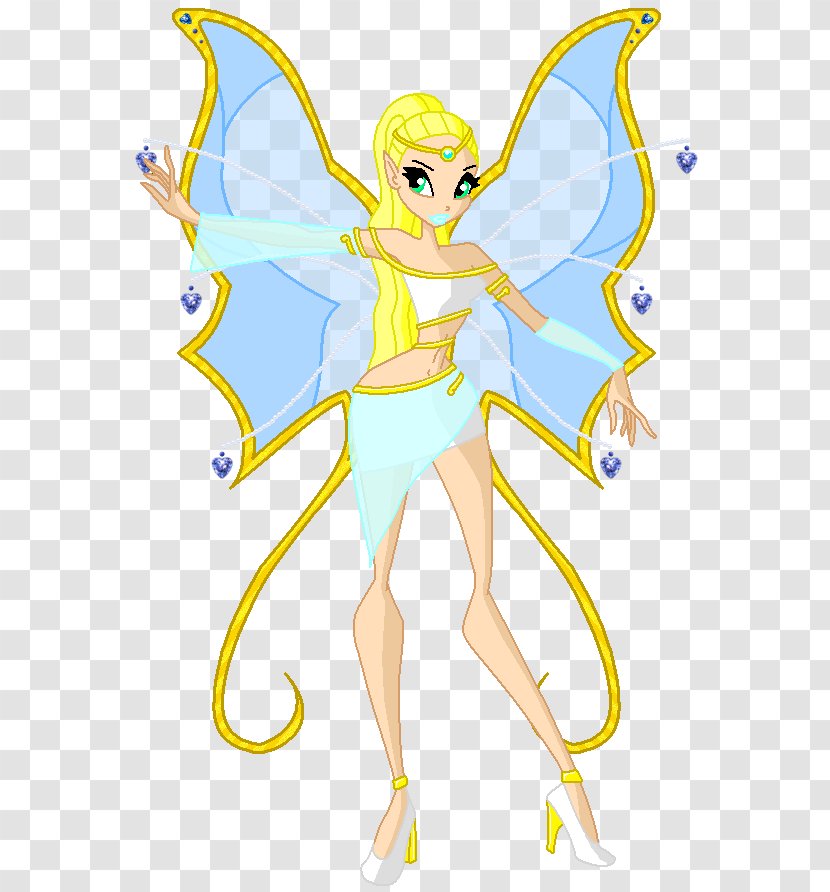 Fairy Costume Design Cartoon Clip Art - Yellow Transparent PNG