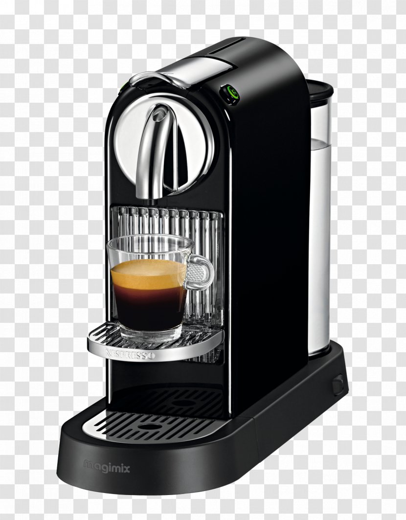 Nespresso Citiz D110 Espresso Machines Coffeemaker - Magimix Citizmilk Transparent PNG