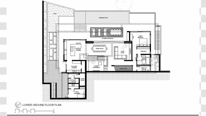 Floor Plan Architecture Building House - Rock Ground Transparent PNG