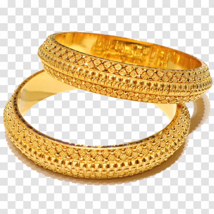 Jewellery Bangle Earring Gold - Ponnakam Jewellers - GOLD BANNER Transparent PNG