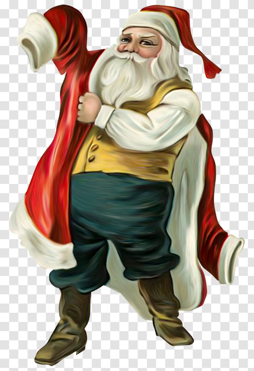 Santa Claus Ded Moroz Snegurochka Christmas Day Mrs. - Facial Hair Transparent PNG