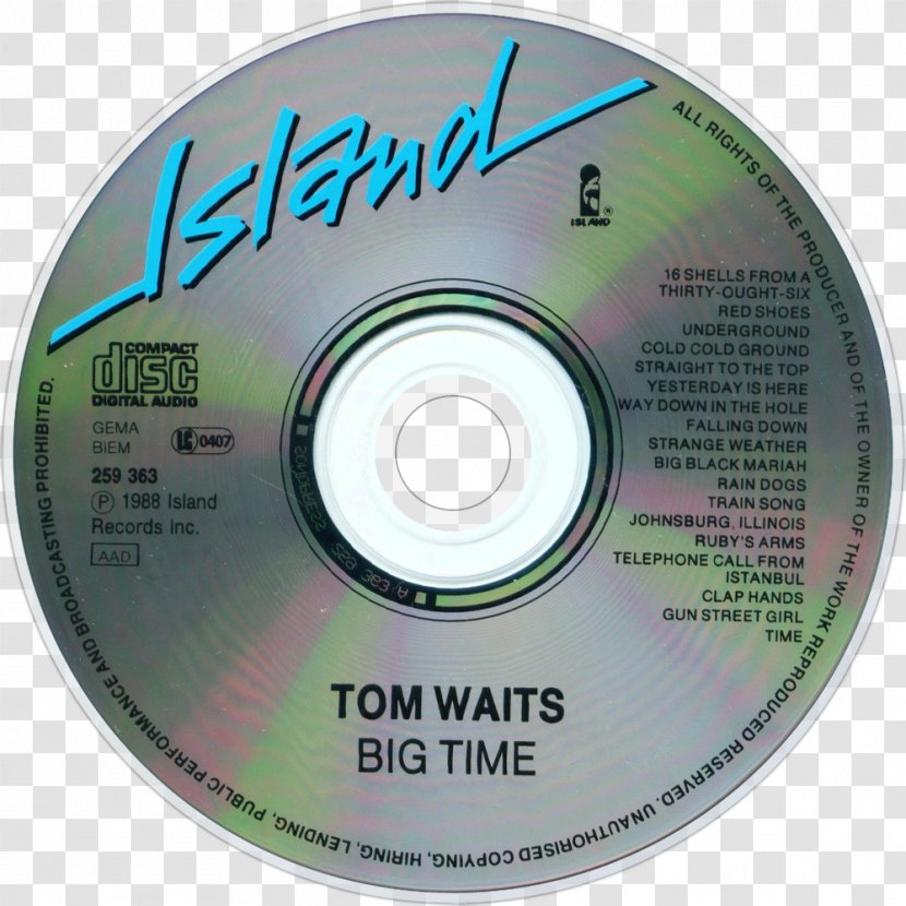 Compact Disc Disk Storage U2 Download Hard Drives - Tom Waits Transparent PNG