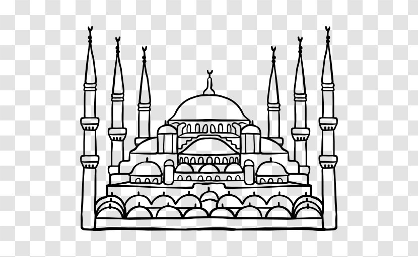 Sultan Ahmed Mosque Monument - Arch - Istanbul Transparent PNG