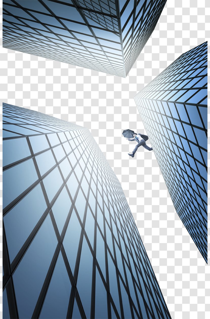 Commerce Poster CorelDRAW Business Information - Facade - Skyscrapers Transparent PNG