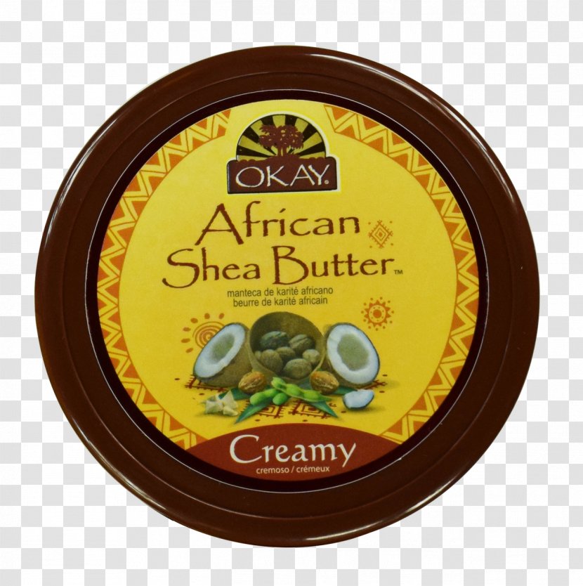 OKAY Shea Butter Yellow Smooth African Cuisine Cream - Dish - Nut Transparent PNG
