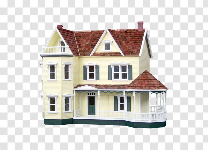Dollhouse Miniatures Window Toy - Property - Victorian Cottage Transparent PNG