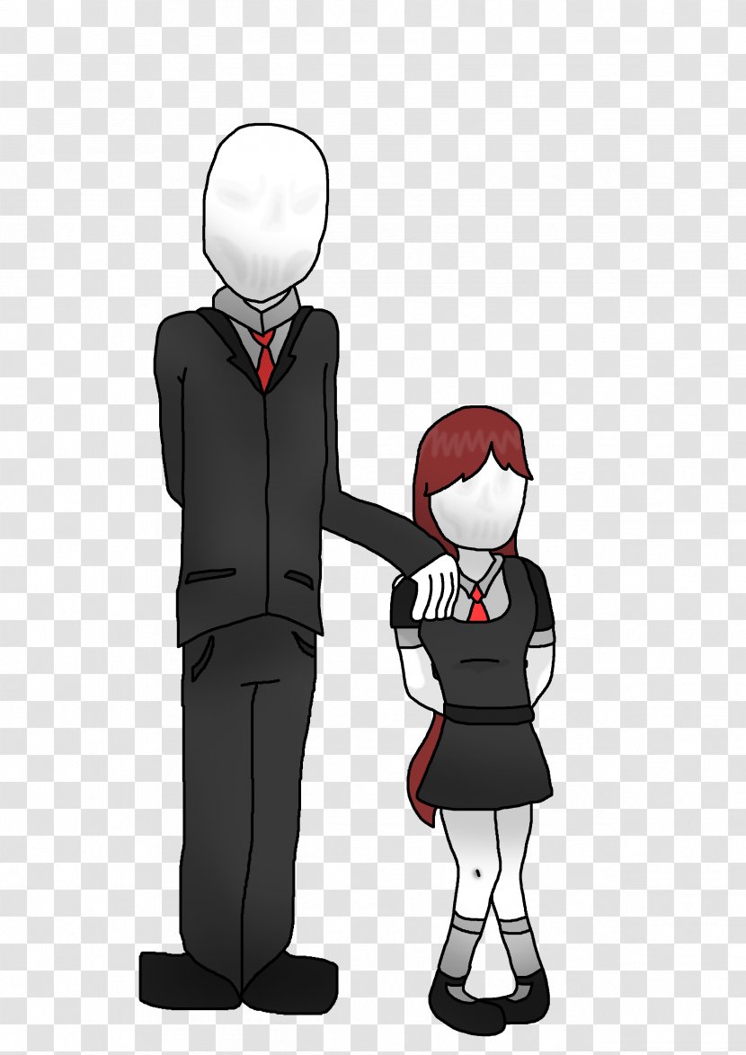 Slenderman Pony Character - Slender Man Transparent PNG