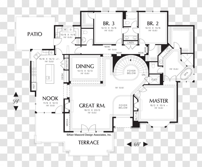 House Plan Building Architectural - Drawing - Escalator Architecture Stair Transparent PNG