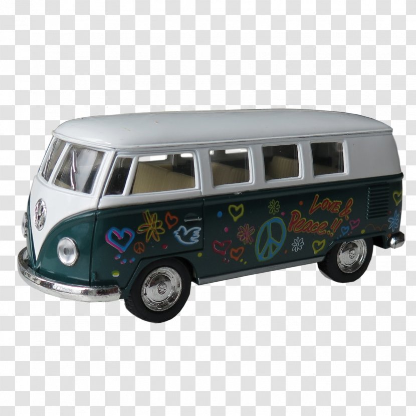 Volkswagen Type 2 Mid-size Car Model - Play Vehicle Transparent PNG