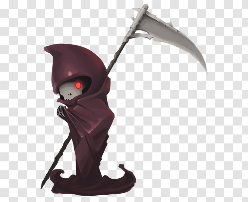 Figurine Character Fiction - Fictional - Grim Reaper Transparent PNG