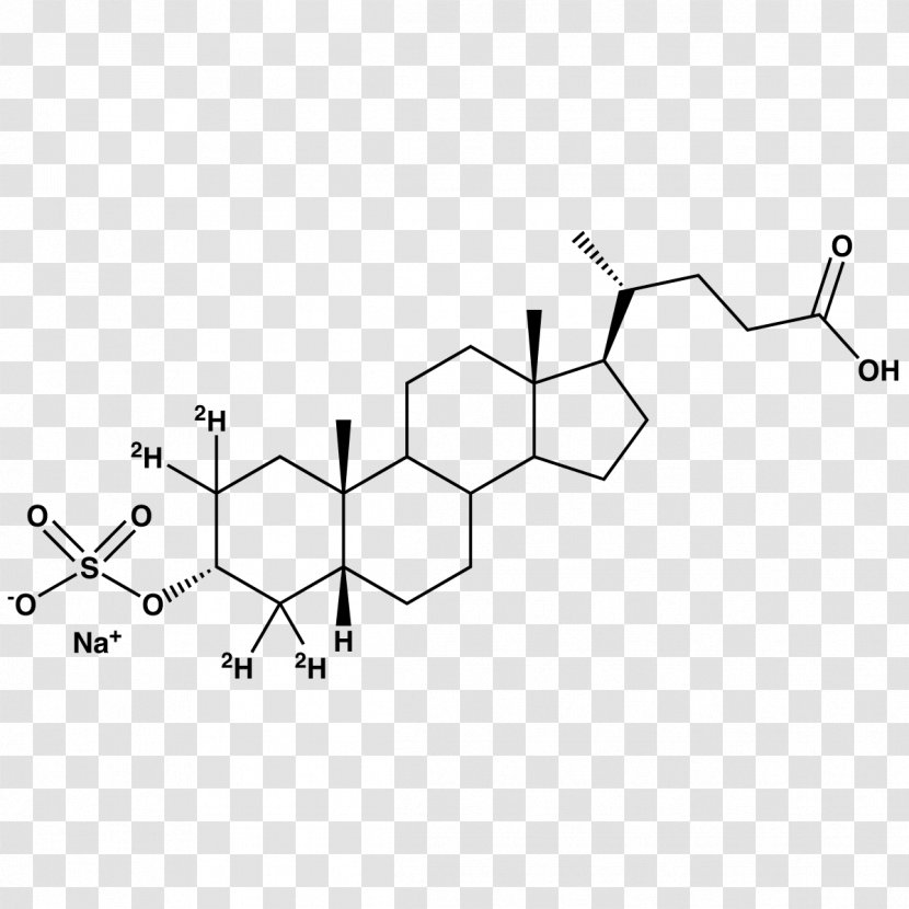 Phytosterol Chenodeoxycholic Acid Ursodiol Structure - Heart - Sodium Sulfate Transparent PNG
