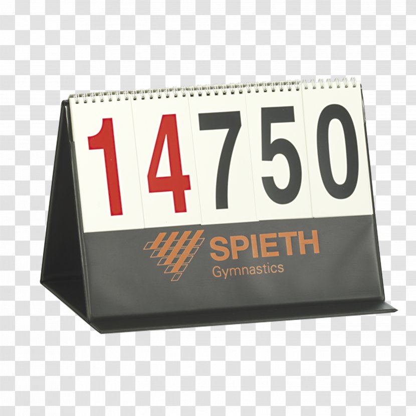 Artistic Gymnastics Scoreboard Spieth Sport - De Transparent PNG