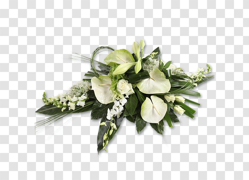 Floral Design Flower Bouquet Cut Flowers White - Rose Transparent PNG