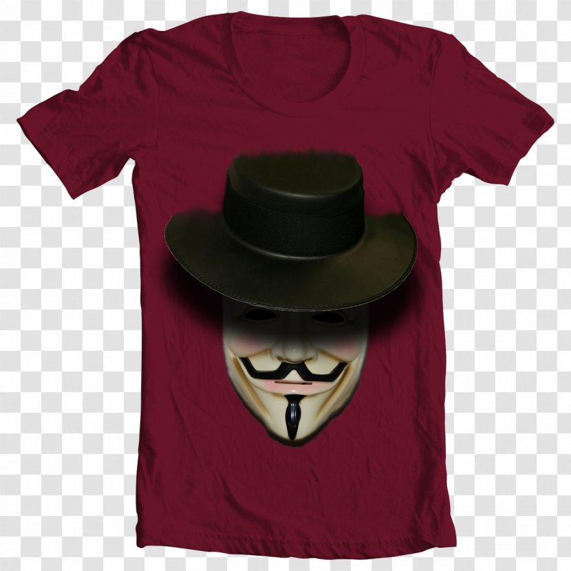 T-shirt Top Strong Polo Shirt - Jersey - V For Vendetta Transparent PNG