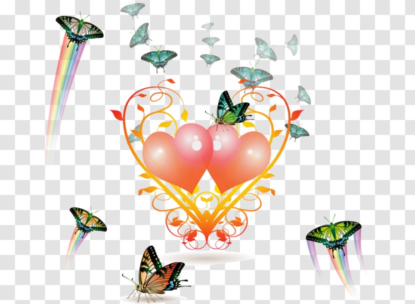 Desktop Wallpaper Flower - Tree - Heart Transparent PNG
