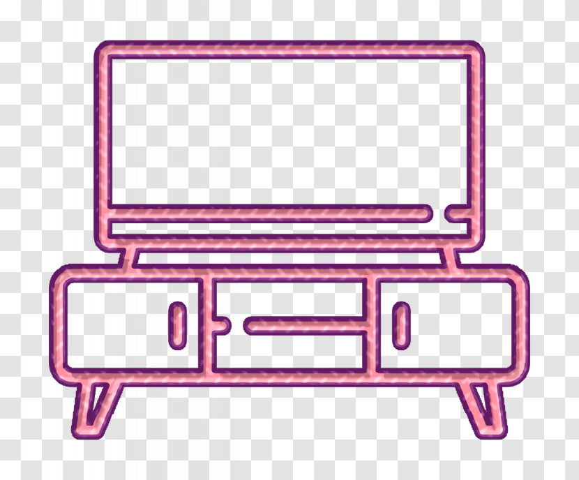 Home And Living Icon Tv Icon Transparent PNG